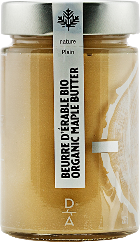 Beurre d’érable biologique – Nature
