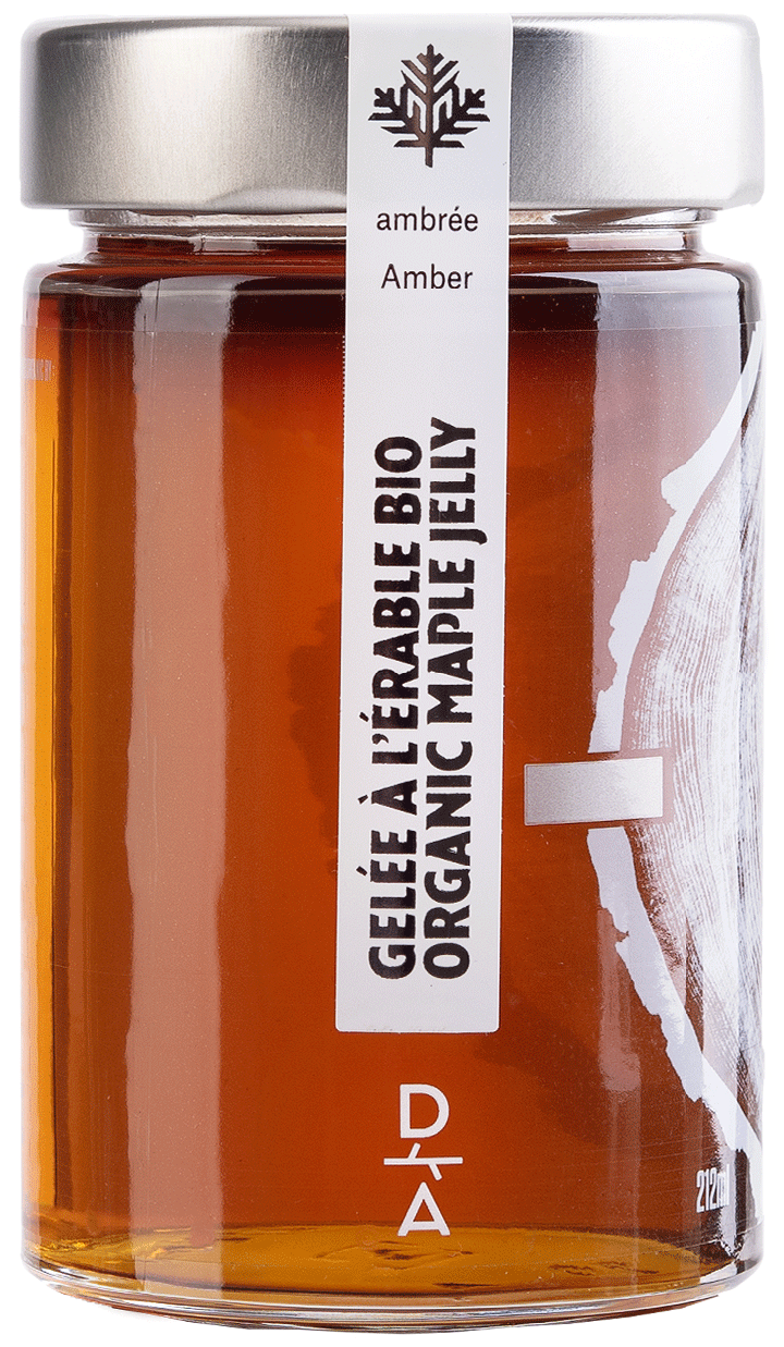 Gelée d’érable biologique – Ambrée