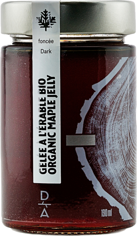 Gelée d’érable biologique – Foncée